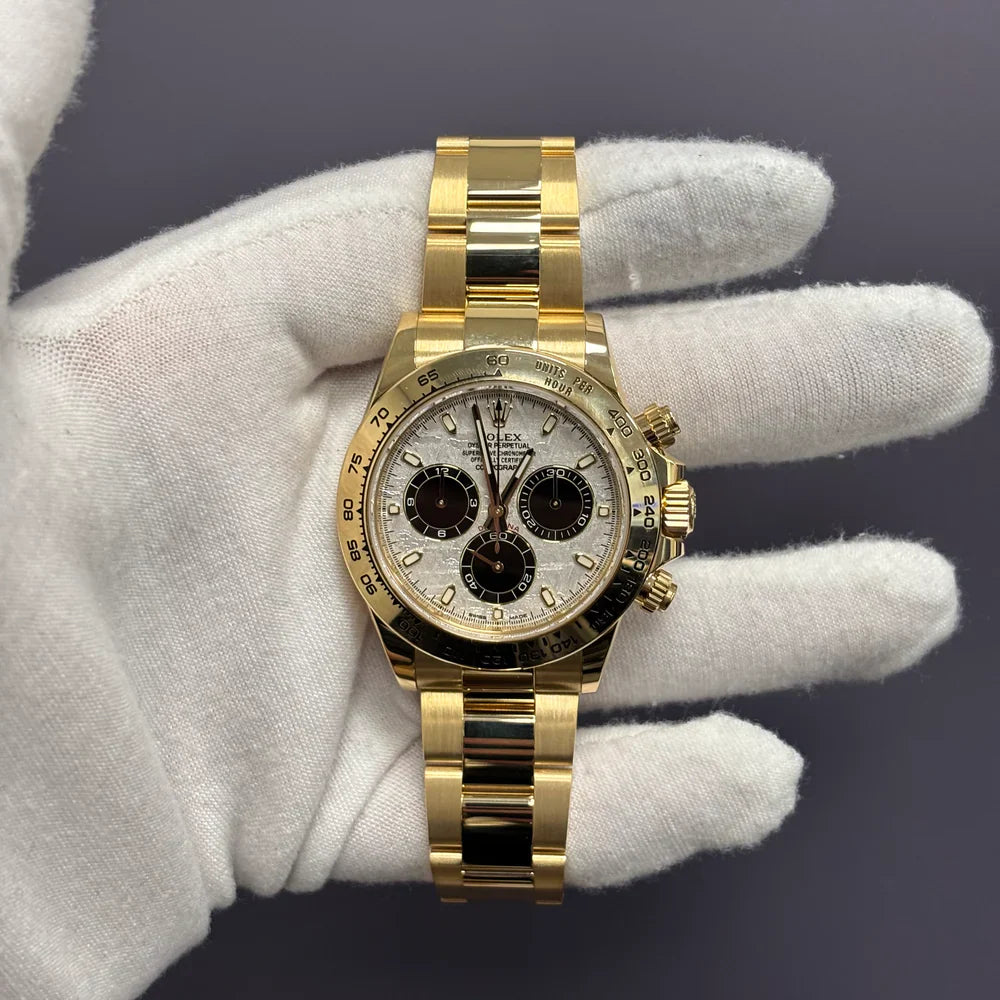 Rolex Daytona Cosmograph Gold Meteorite Dial 116508