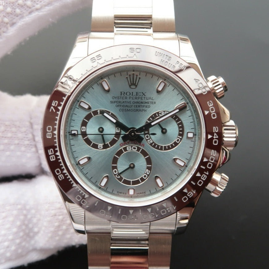 Rolex Daytona Ice Blue Dial Platinum Chronograph 116506