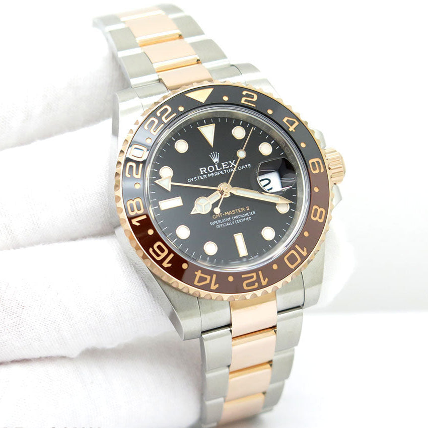 Rolex GMT-Master II Root Beer Steel Rose Gold 126711