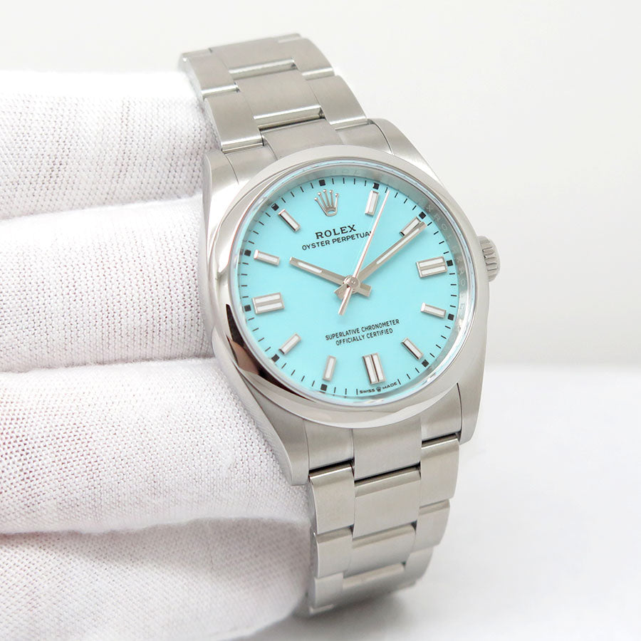 Rolex Oyster Perpetual 41mm Turquoise 124300
