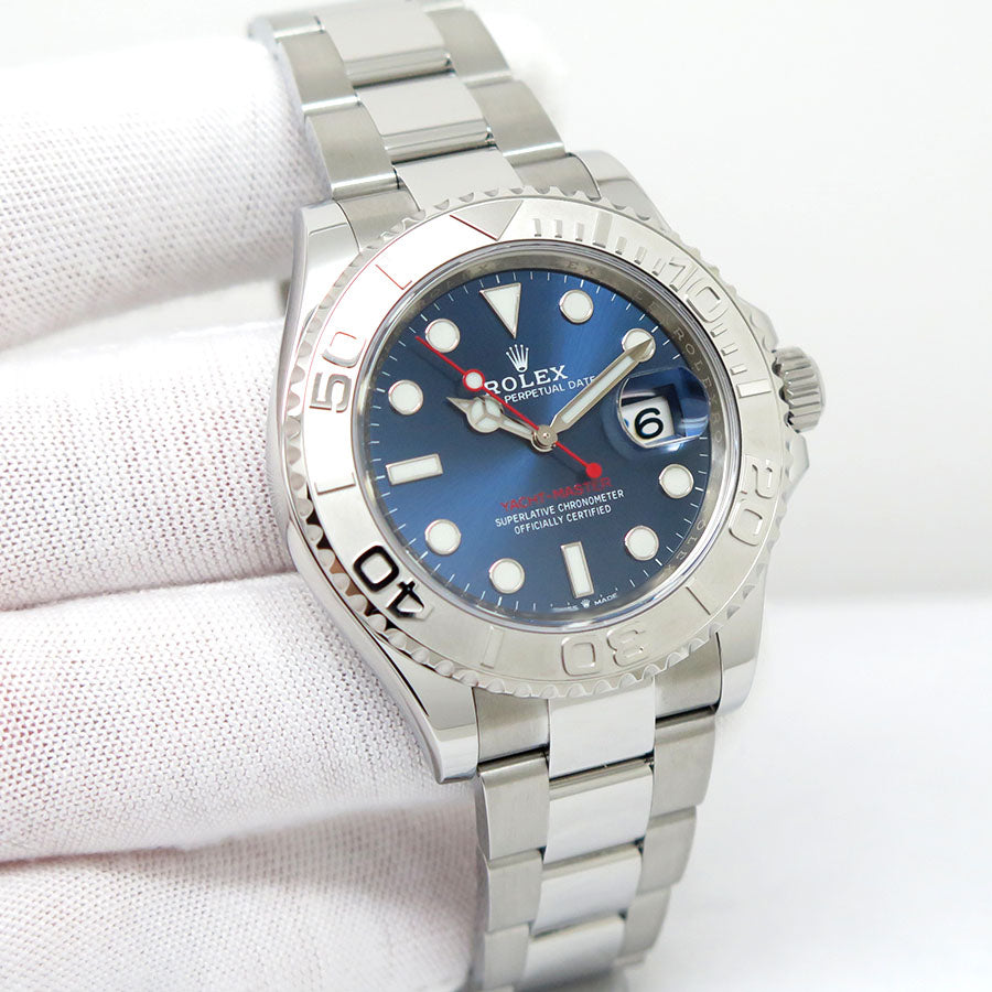 Rolex Yacht-Master Steel Platinum Blue Dial 126622