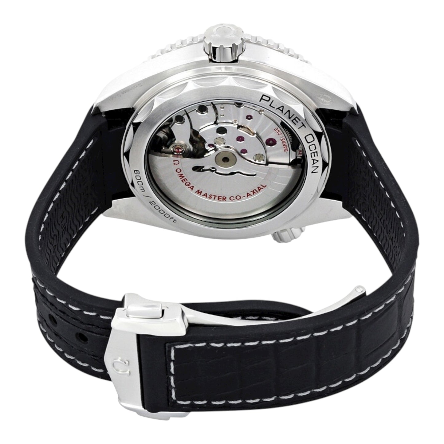 Omega Seamaster Planet Ocean 600m Black Dial Leather 39.5 mm 21533402001001