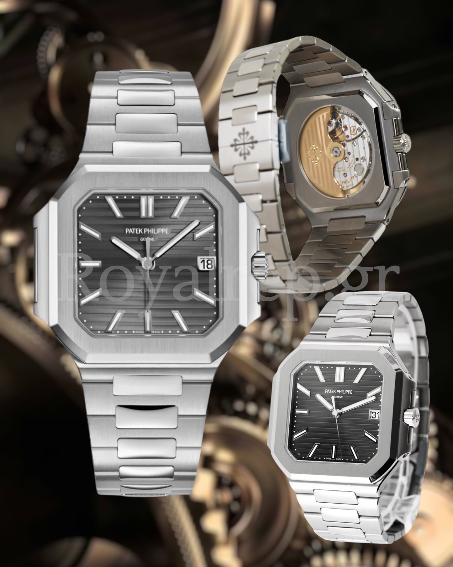 Patek Philippe Cubitus 45mm Steel Dark Grey Dial 45mm 5821/1A-001