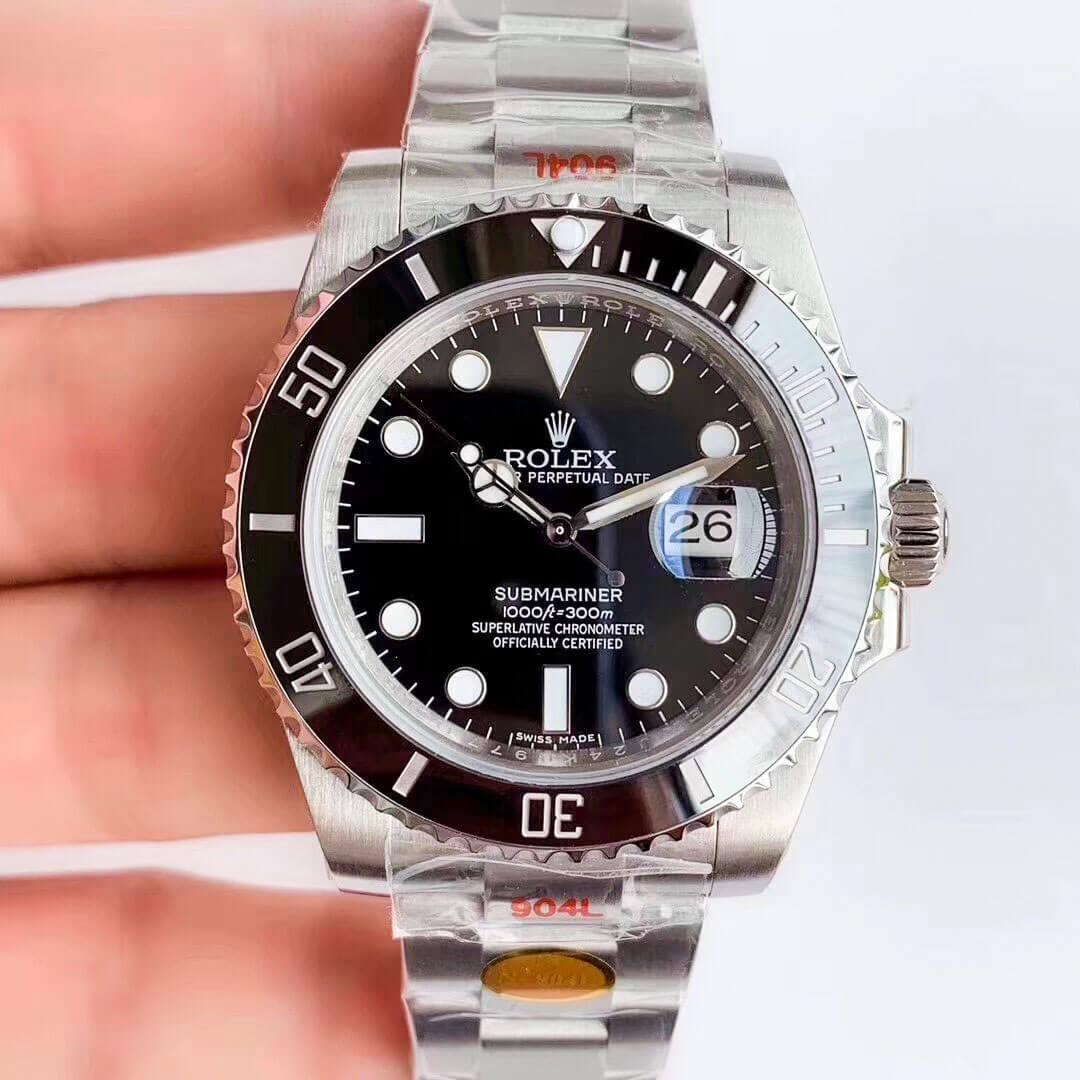 Rolex Submariner Date Ceramic Black Dial Steel 116610