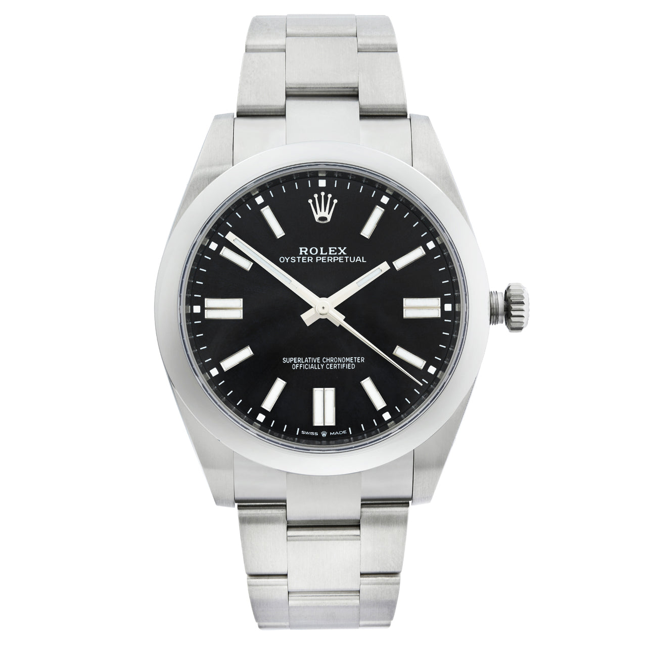 Rolex Oyster Perpetual 36mm Black Dial Steel 116000