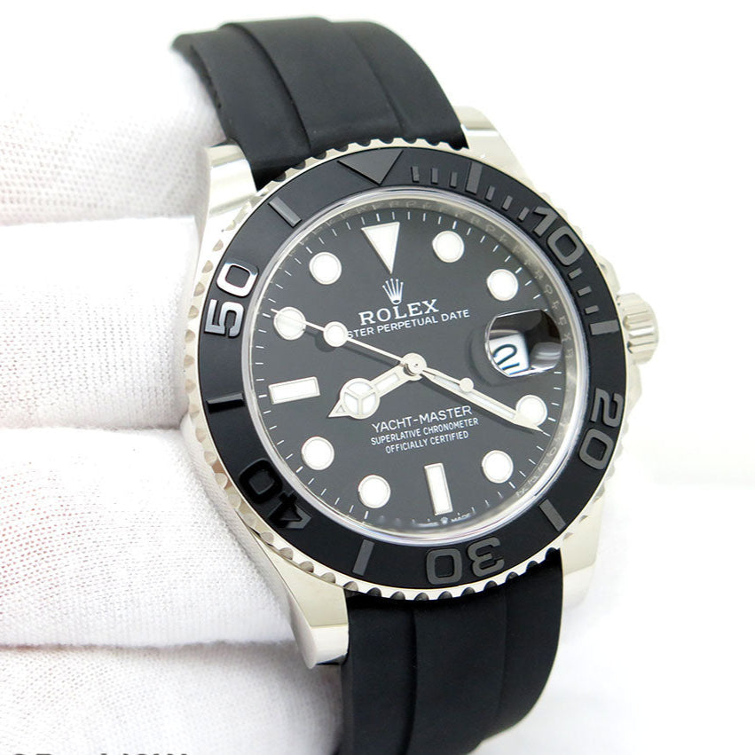 Rolex Yacht-Master White Gold Oysterflex Bracelet 226659