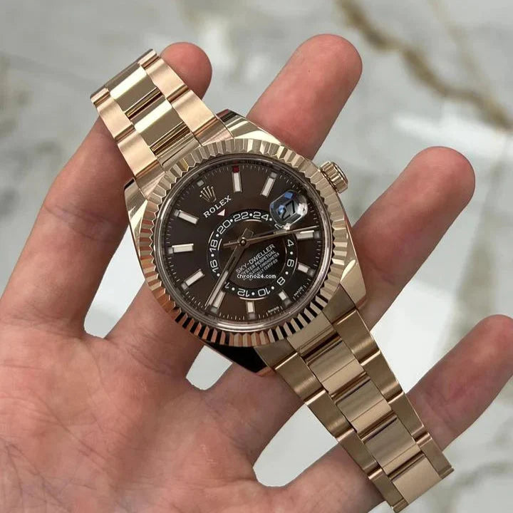 Rolex Sky Dweller 42mm Chocolate Dial 326935