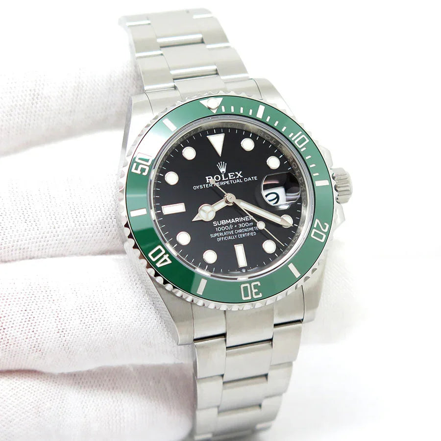 Rolex Submariner Starbucks Green Bezel Steel 126610LV