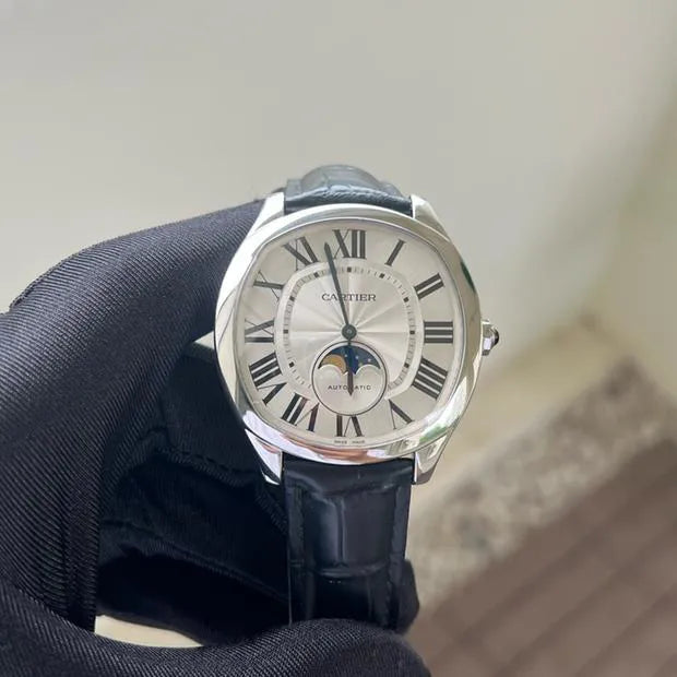 Cartier Drive de Cartier Silver Dial Moonphase 40mm WSNM0008