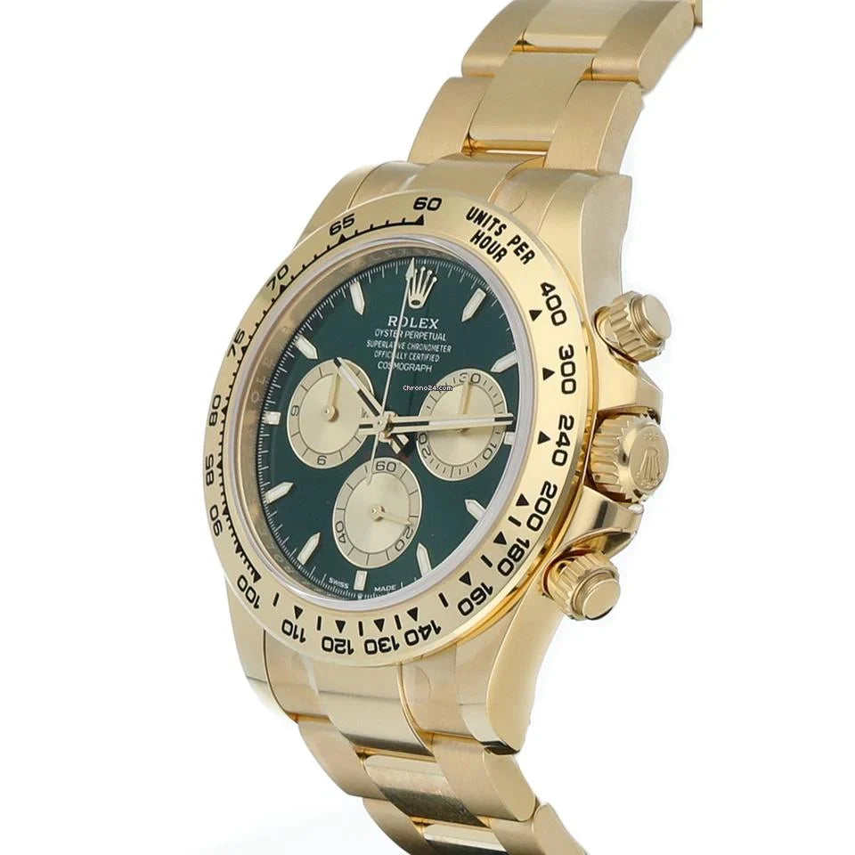Rolex Daytona Cosmograph John Mayer Gold Green Dial 126508