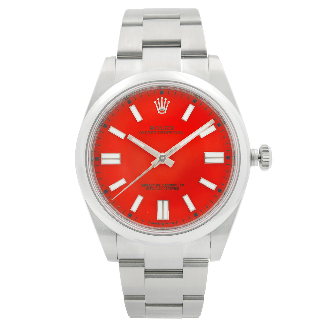 Rolex Oyster Perpetual Coral Red 36mm 277200