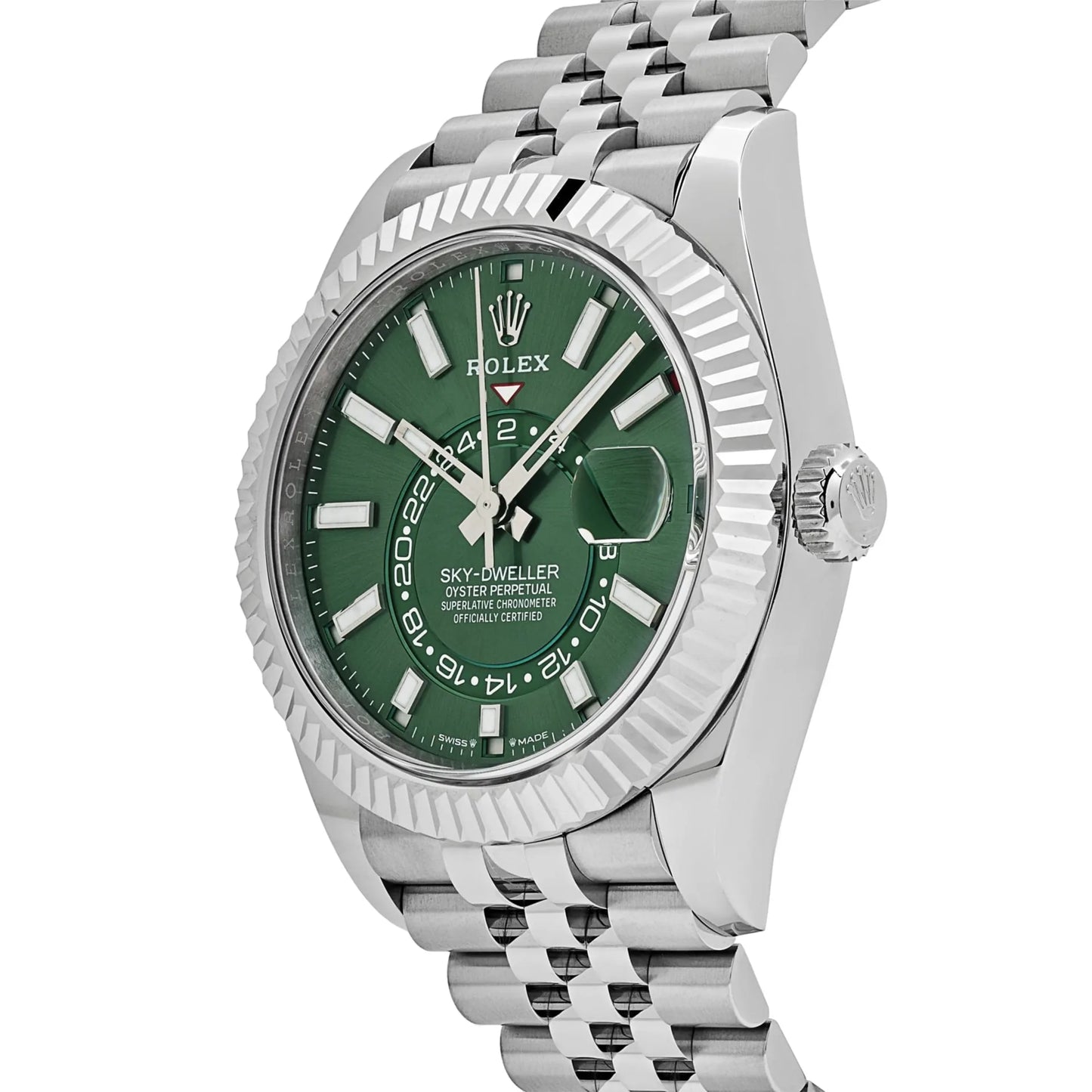 Rolex Sky Dweller 42mm Steel Jubilee Green Dial 336934
