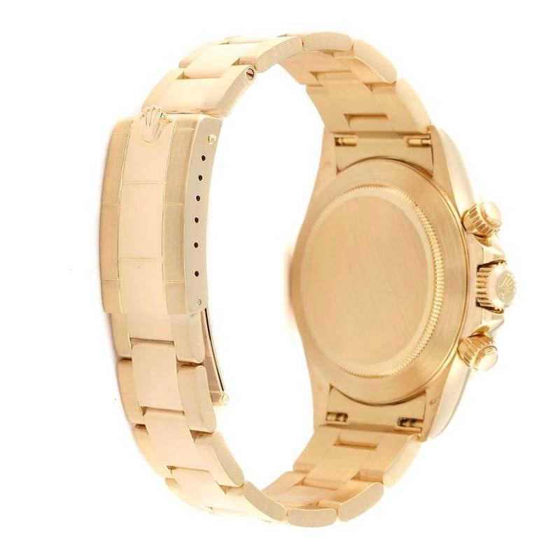 Rolex Daytona Cosmograph Gold Black Dial 16528