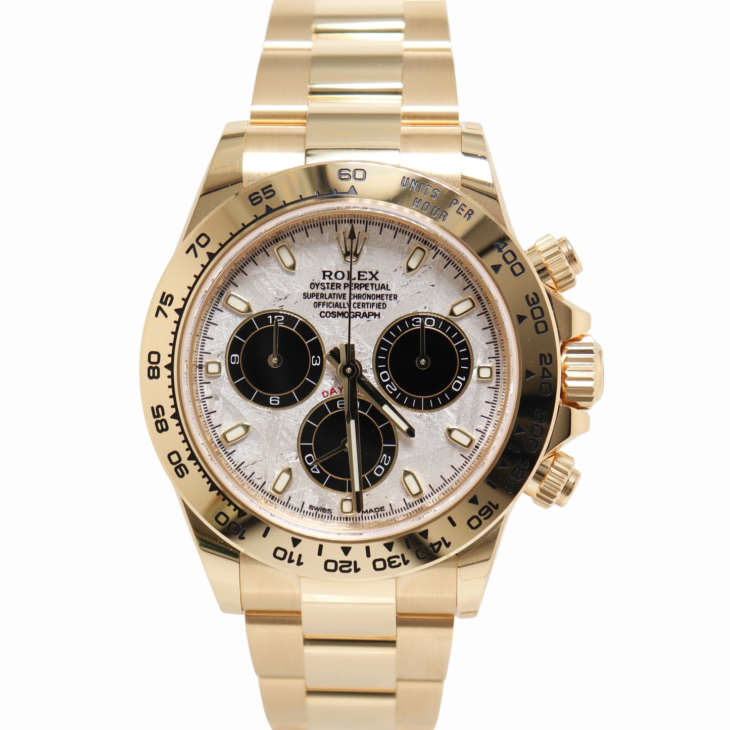 Rolex Daytona Cosmograph Gold Meteorite Dial 116508