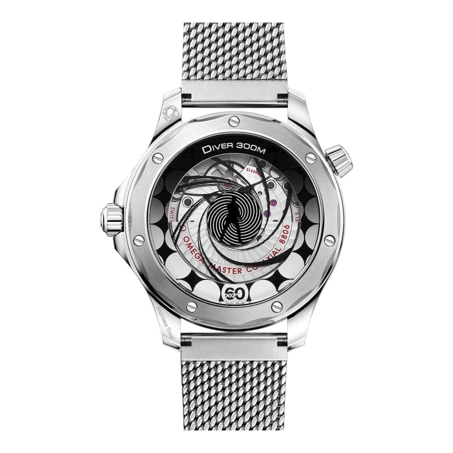 Omega Seamaster Diver 300m James Bond "No Time to Die" 60th Anniversary Steel Blue Dial 42mm 210.30.42.20.03.002