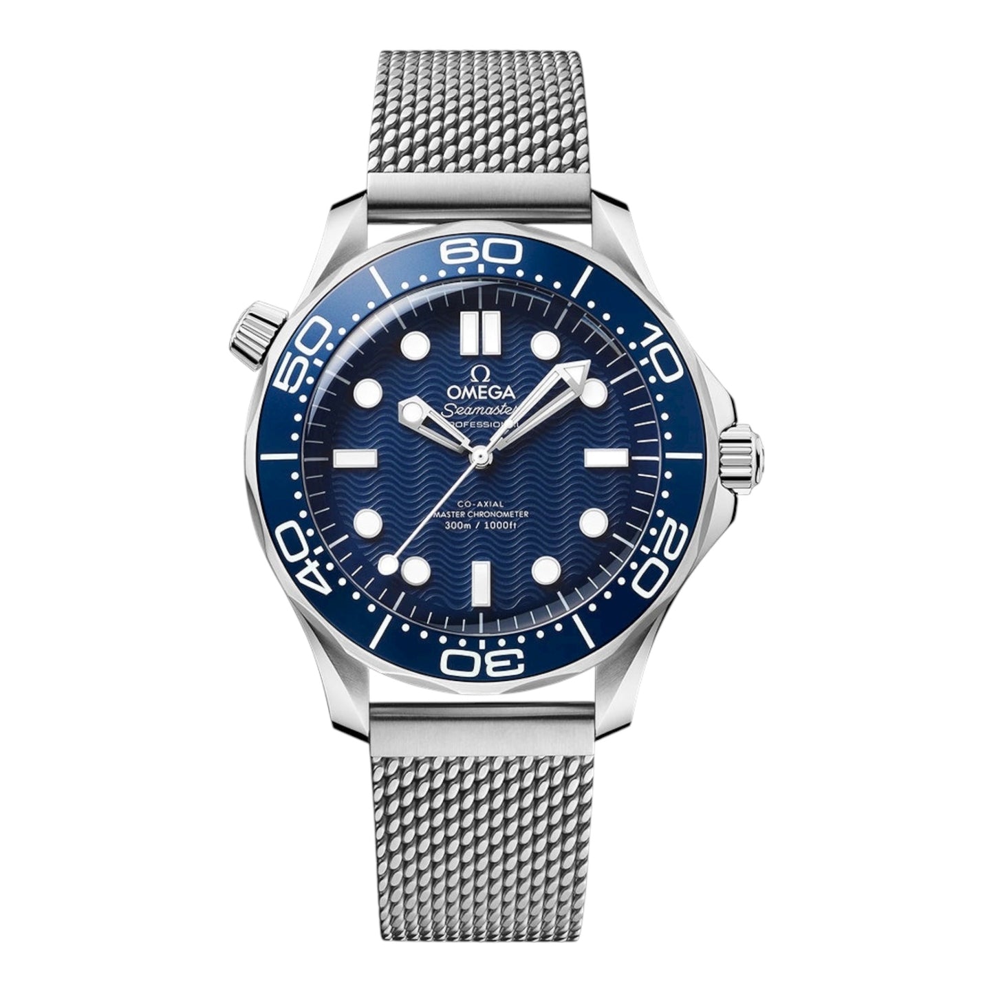 Omega Seamaster Diver 300m James Bond "No Time to Die" 60th Anniversary Steel Blue Dial 42mm 210.30.42.20.03.002