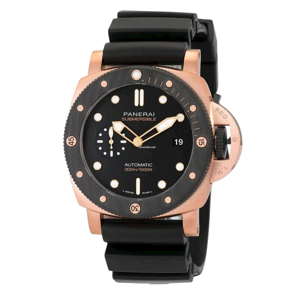 Panerai Submersible QuarantaQuattro Goldtech OroCarbo 44mm PAM01070