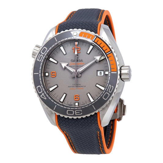Omega Seamaster Planet Ocean Titanium White Dial Grey Rubber 43.5mm 215.92.44.21.99.001