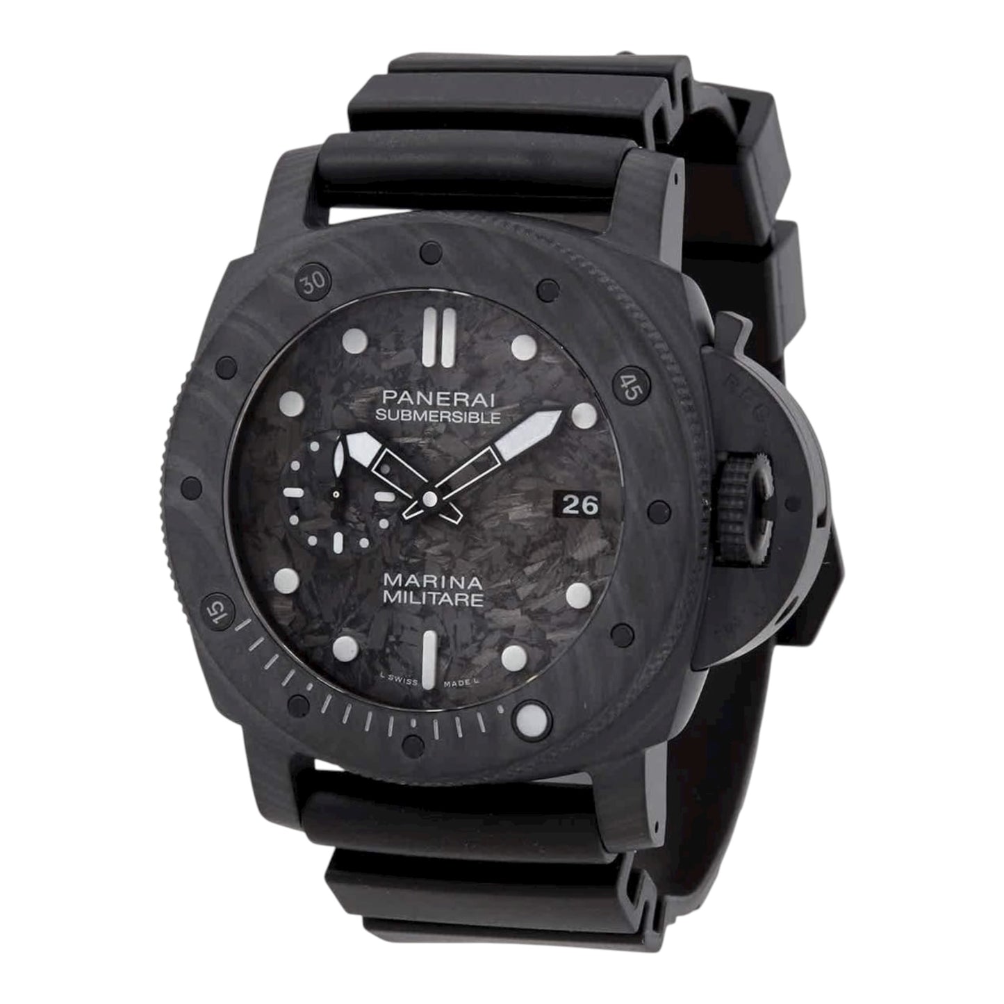 Panerai Submersible Marina Militare Carbotech Black 47mm PAM00979