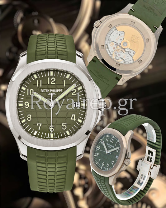 Patek Philippe Aquanaut Green Dial 42.2 mm 5168G-010