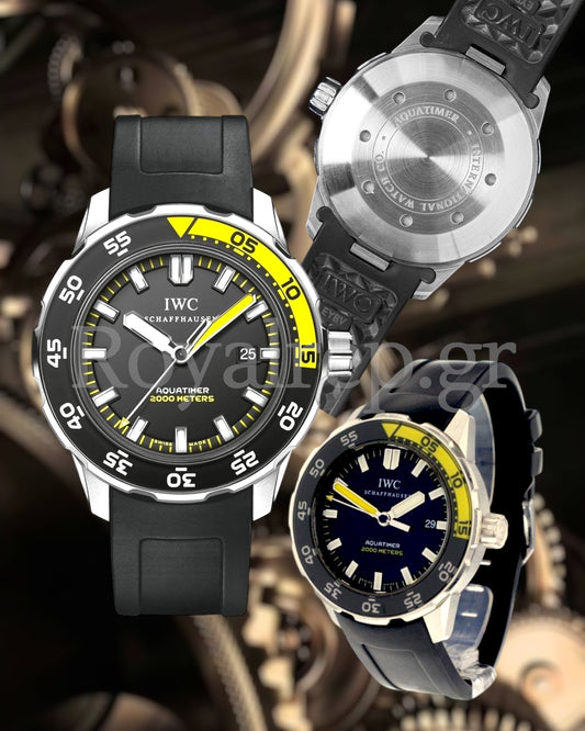 IWC Aquatimer Automatic 2000 Black 44mm IW356802