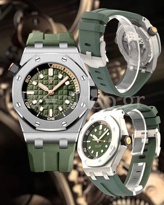Audemars Piguet Royal Oak Offshore Diver 42 mm Military Green 15720ST
