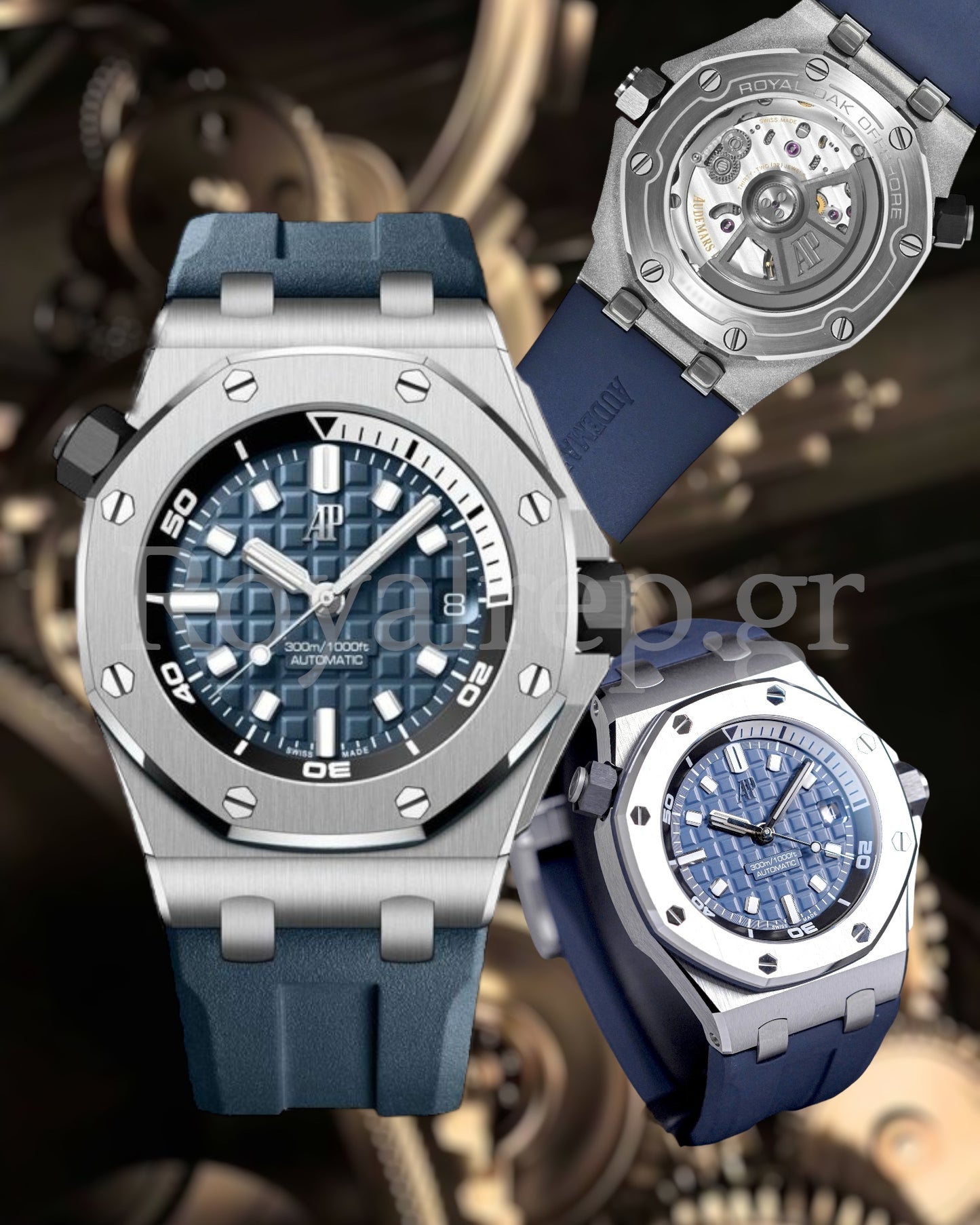 Audemars Piguet Royal Oak Offshore Diver Blue Steel 42mm 15720ST