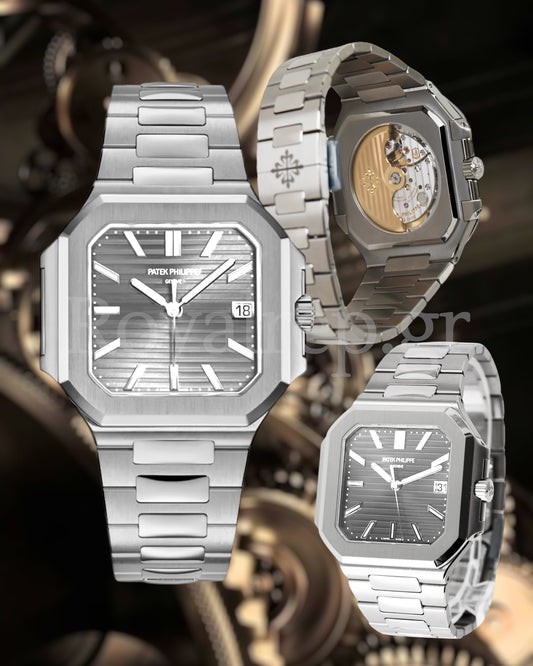 Patek Philippe Cubitus 45mm Steel Light Grey Dial 45mm 5821/1A-001