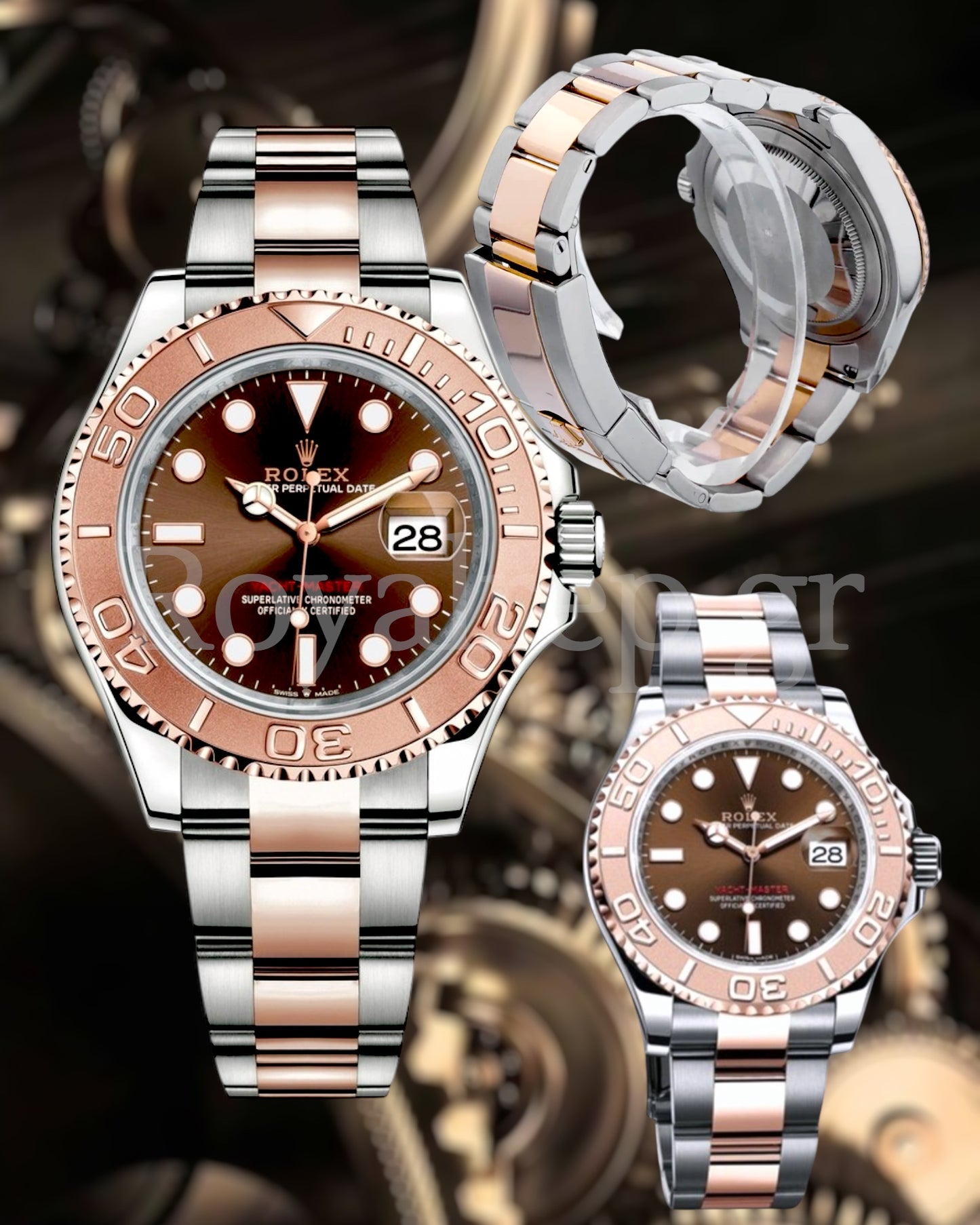 Rolex Yacht-Master Rose Gold Steel Rolesor 126621