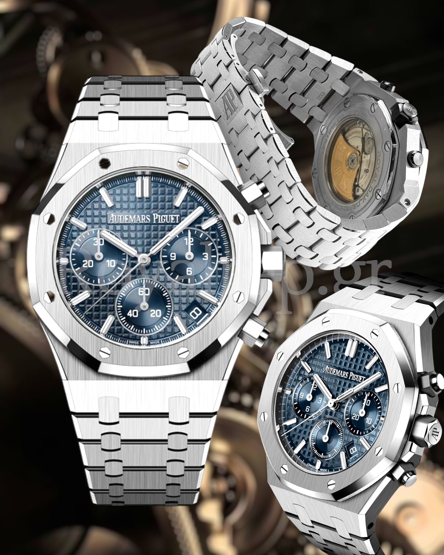Audemars Piguet Royal Oak Chronograph Steel Blue Dial 41mm 26320O
