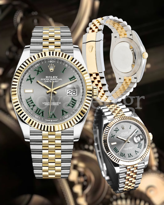 Rolex Datejust II Wimbledon Roman Jubilee Two-Tone 41mm
