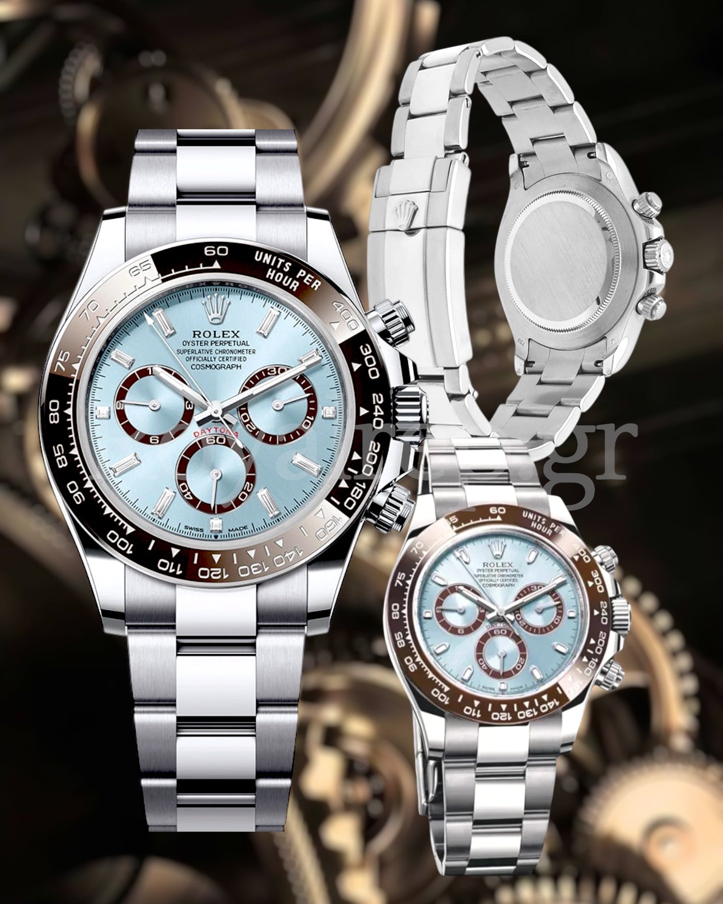 Rolex Daytona Ice Blue Dial Platinum Chronograph 116506