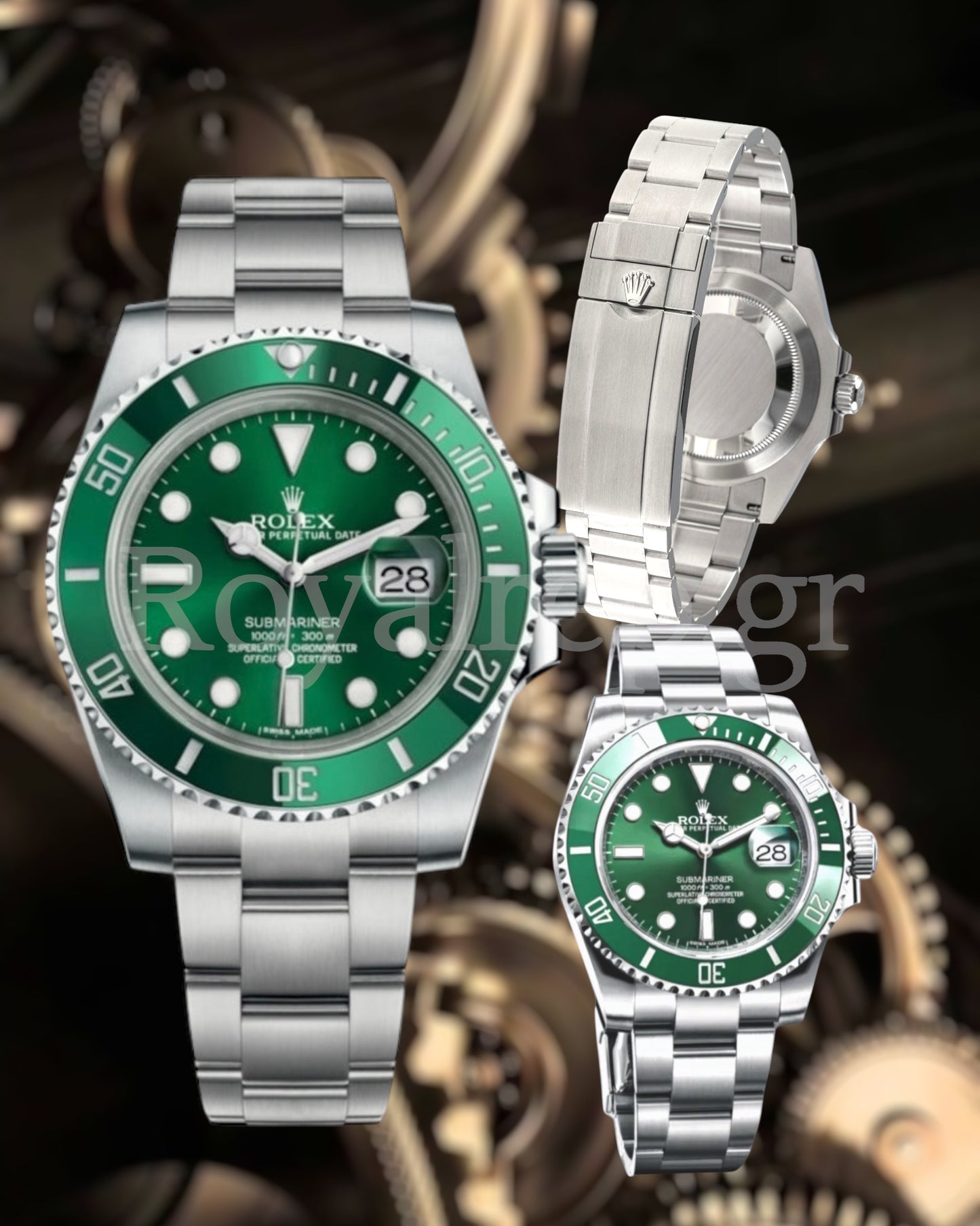 Rolex Submariner Hulk Green Dial Bezel Steel 116610LV