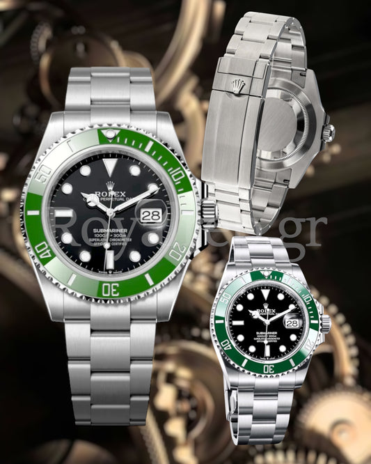Rolex Submariner Starbucks Green Bezel Steel 126610LV