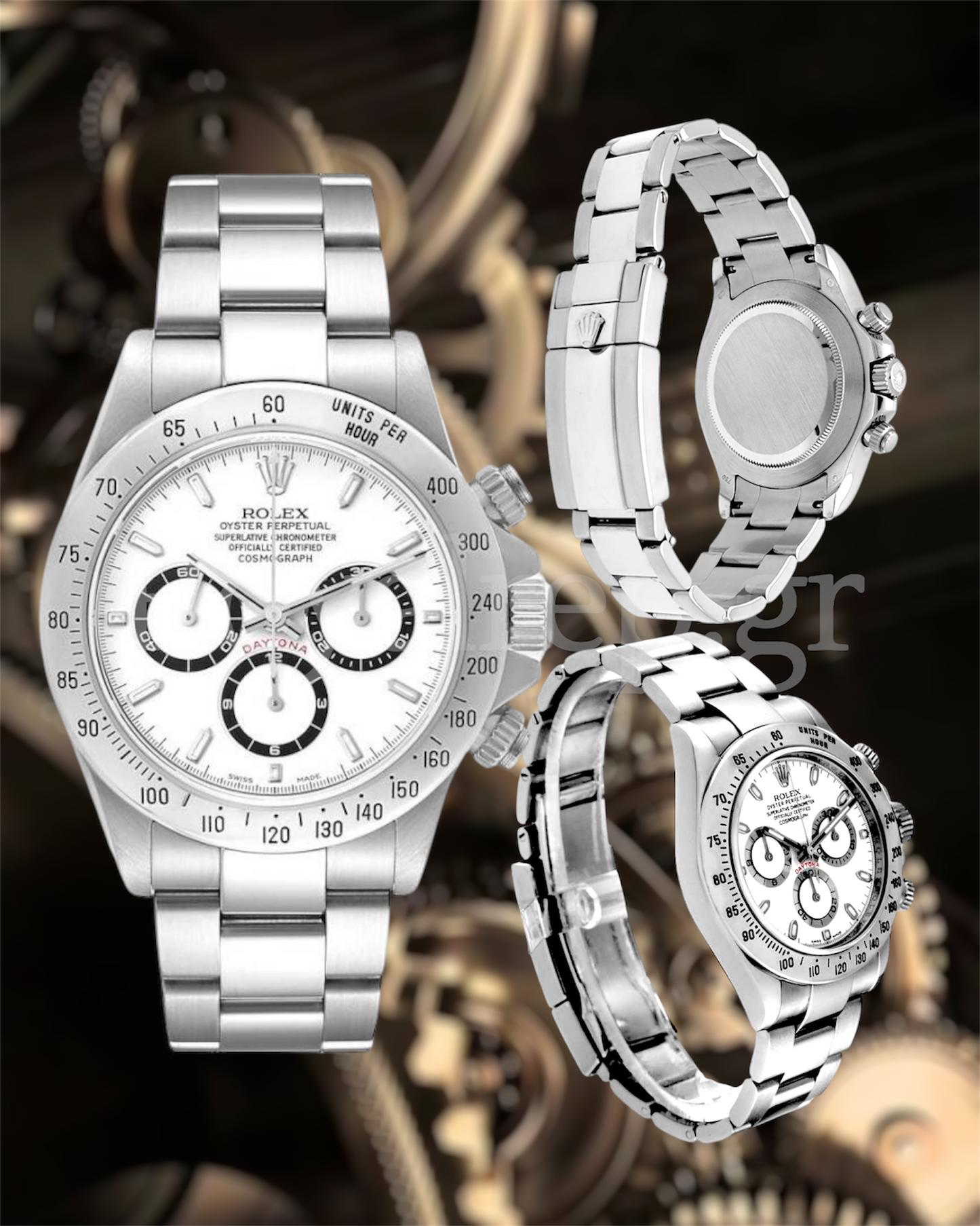Rolex Daytona Cosmograph White Dial Steel 116520