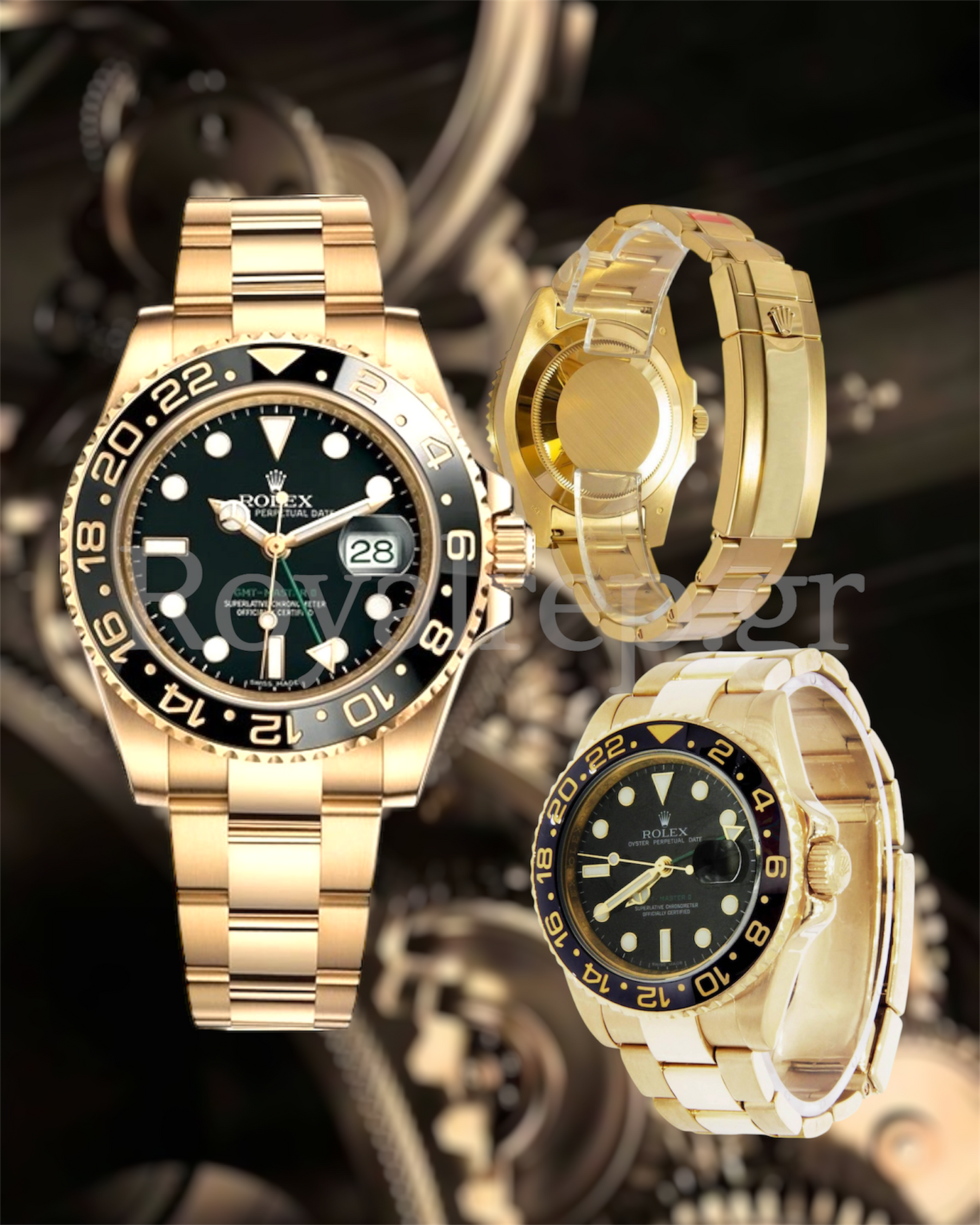 Rolex GMT-Master II Yellow Gold 116718