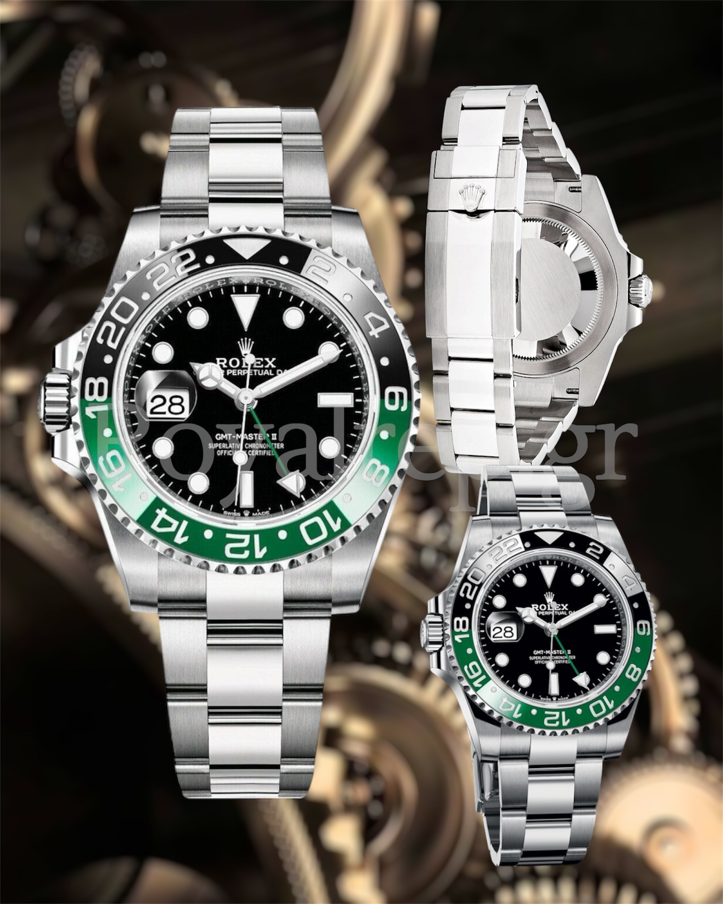 Rolex GMT-Master II Sprite Bezel Steel 126720