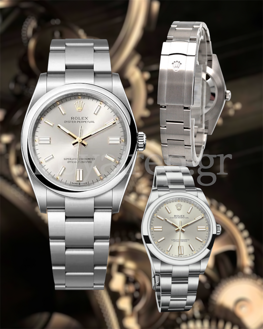 Rolex Oyster Perpetual 36mm Silver Dial 124300