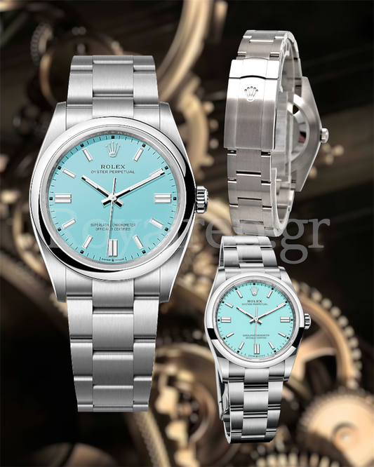 Rolex Oyster Perpetual 41mm Turquoise 124300