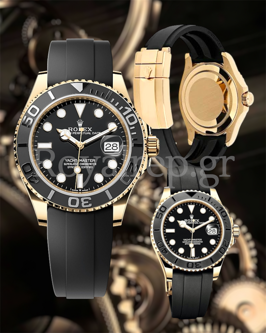 Rolex Yacht-Master Yellow Gold Oysterflex Bracelet 226658