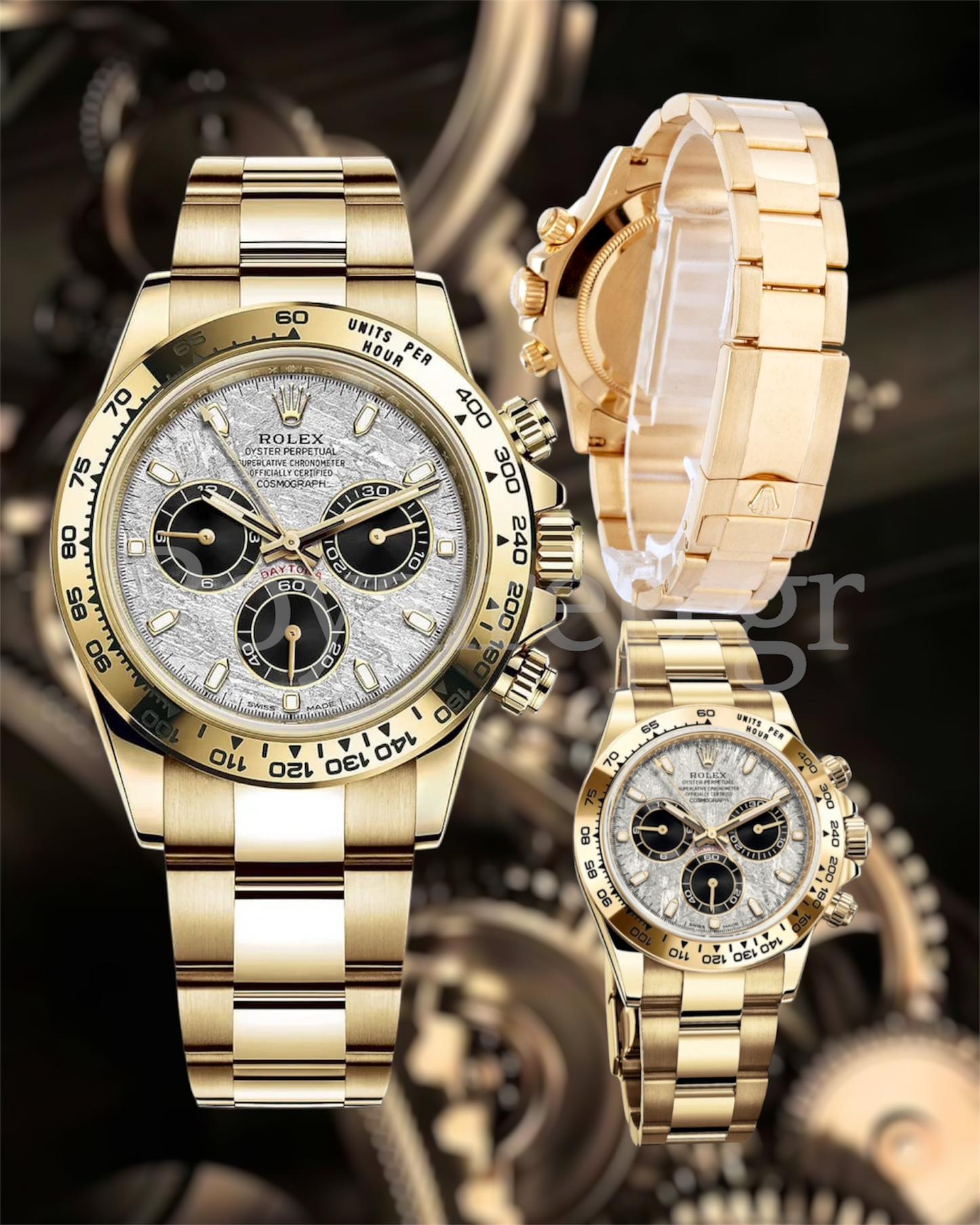Rolex Daytona Cosmograph Gold Meteorite Dial 116508