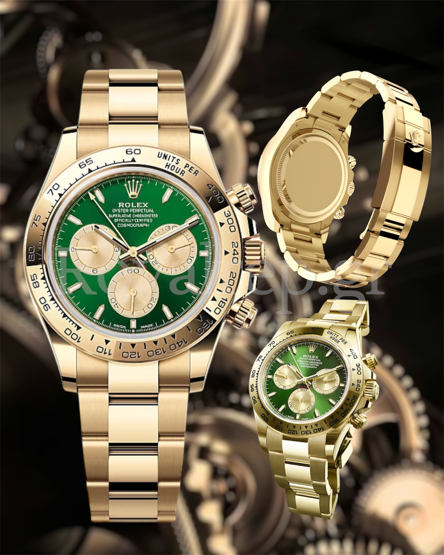 Rolex Daytona Cosmograph John Mayer Gold Green Dial 126508