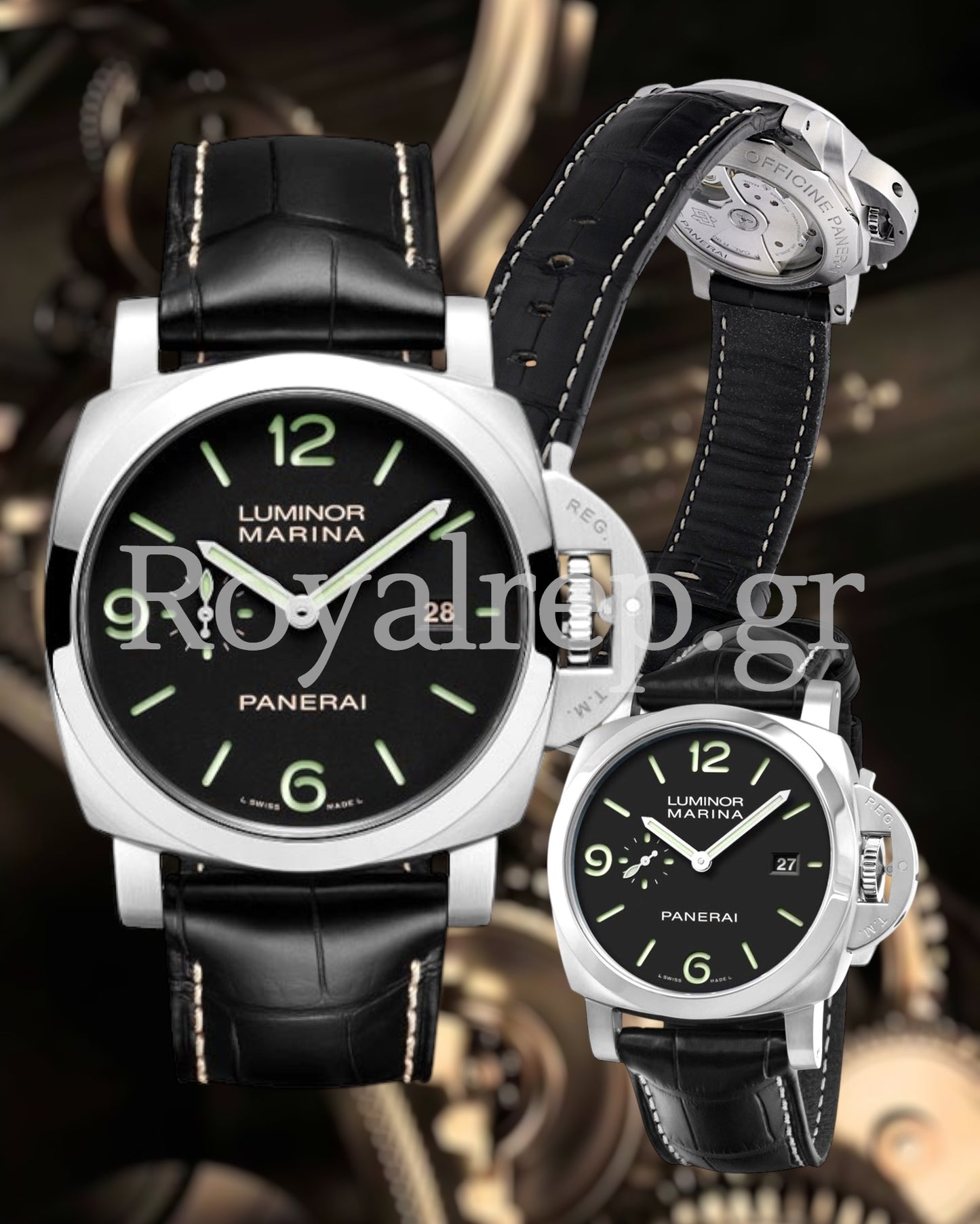 Panerai Luminor Marina 1950 3 Days Automatic Black Dial 44 mm PAM03312