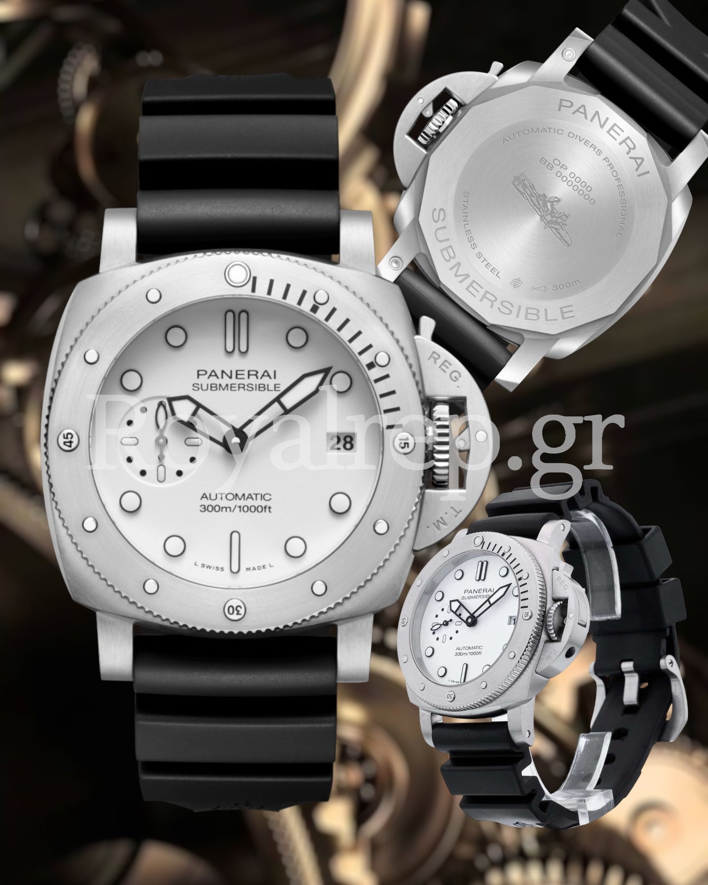 Panerai Submersible Bianco 42mm PAM01223