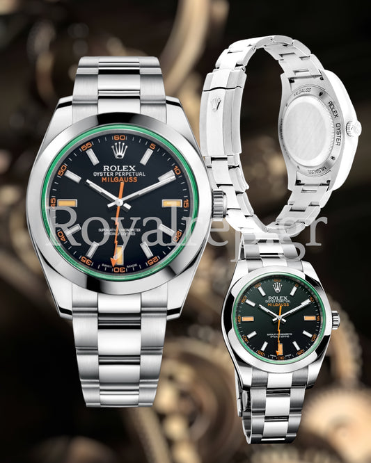 Rolex Milgauss Steel Black Dial 40mm 116400GV