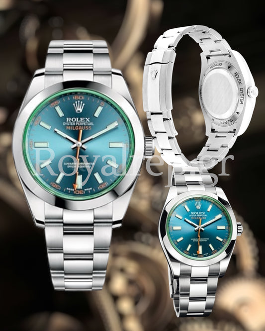 Rolex Milgauss Steel Blue Dial 40mm 116400GV