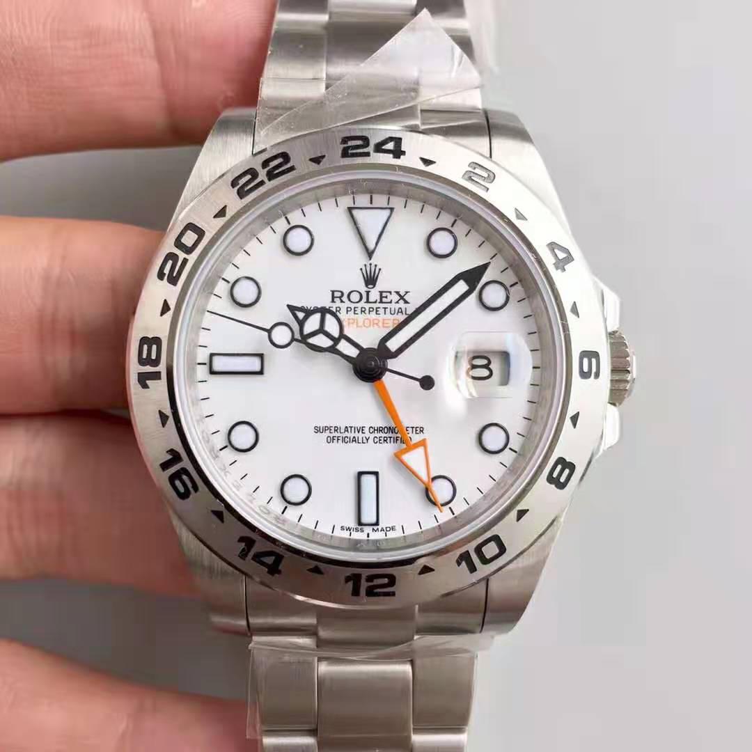 Rolex Explorer II Polar White Dial Steel 216570
