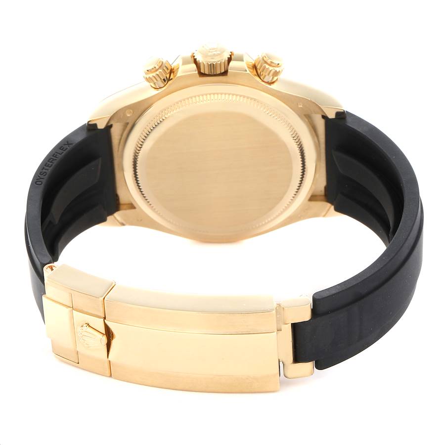 Rolex Daytona Cosmograph Gold Oysterflex Tiffany Dial 116515