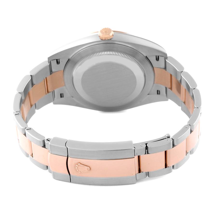 Rolex Datejust 41mm Steel Rose Gold Wimbledon Dial 126331