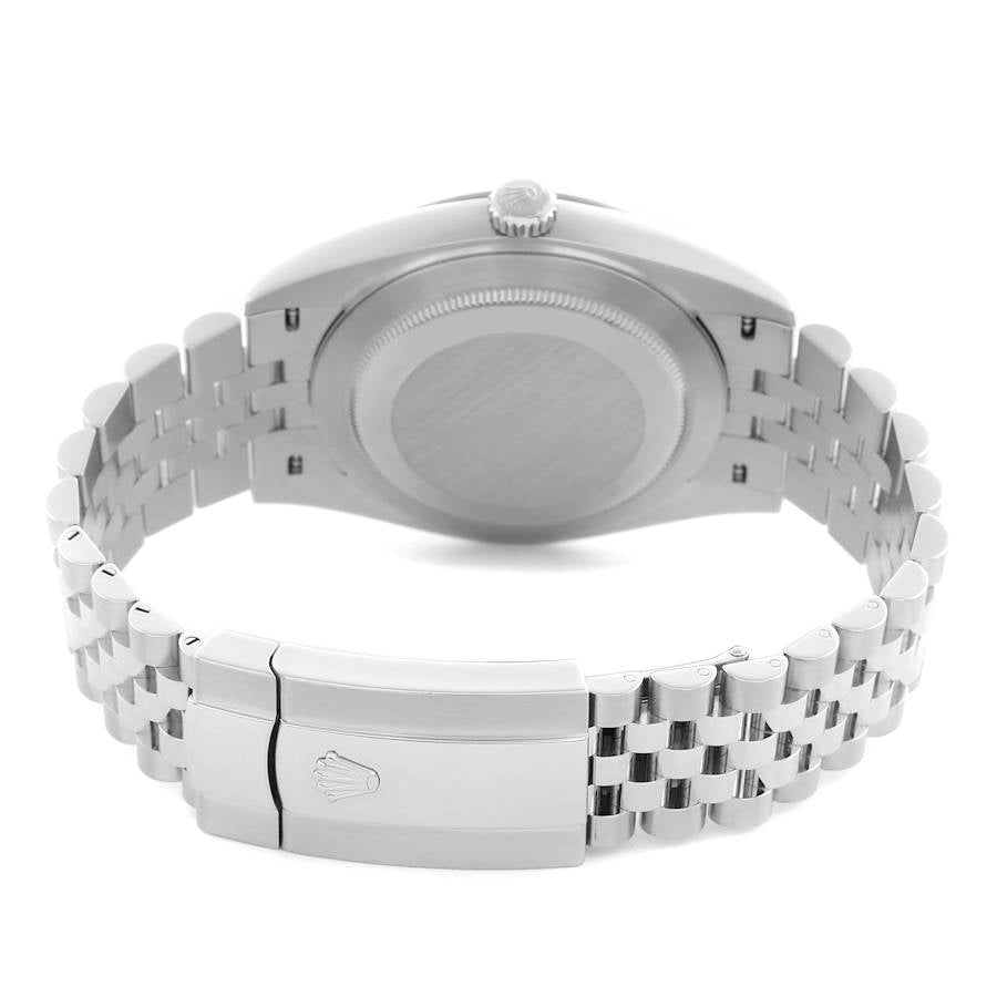 Rolex Datejust II Steel Jubilee Slate Roman Wimbledon 41 mm 126334